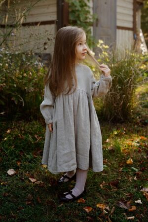 Dress Goldie with Bishop Sleeves