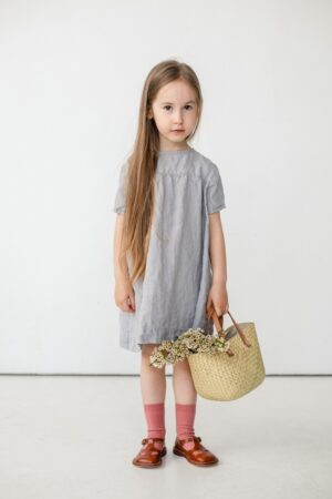 Dress Louise with Short Sleeves