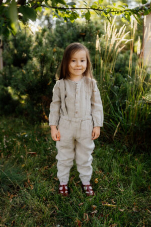 Pants Petal with Removable Suspenders