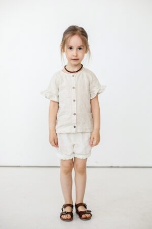 Ruffled Shorts Ivy