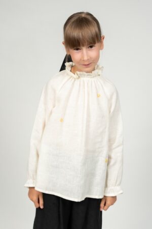 Ruffle Tunic Layla with Long Sleeves