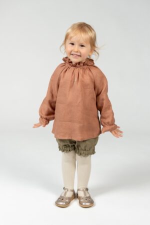 Ruffle Tunic Layla with Long Sleeves