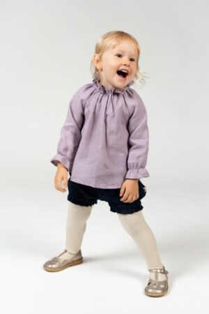 Ruffle Tunic Layla with Long Sleeves