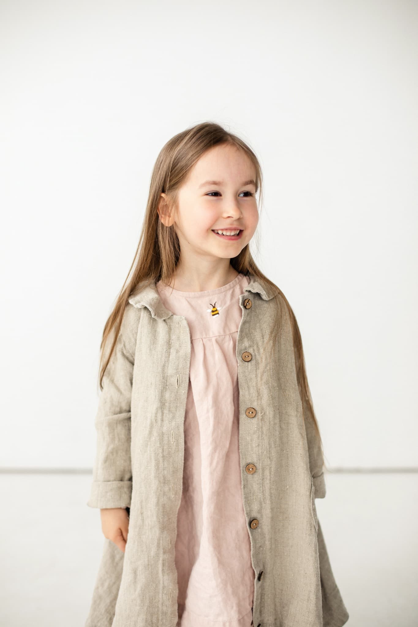 Linen Jacket Willow – La Petite Alice