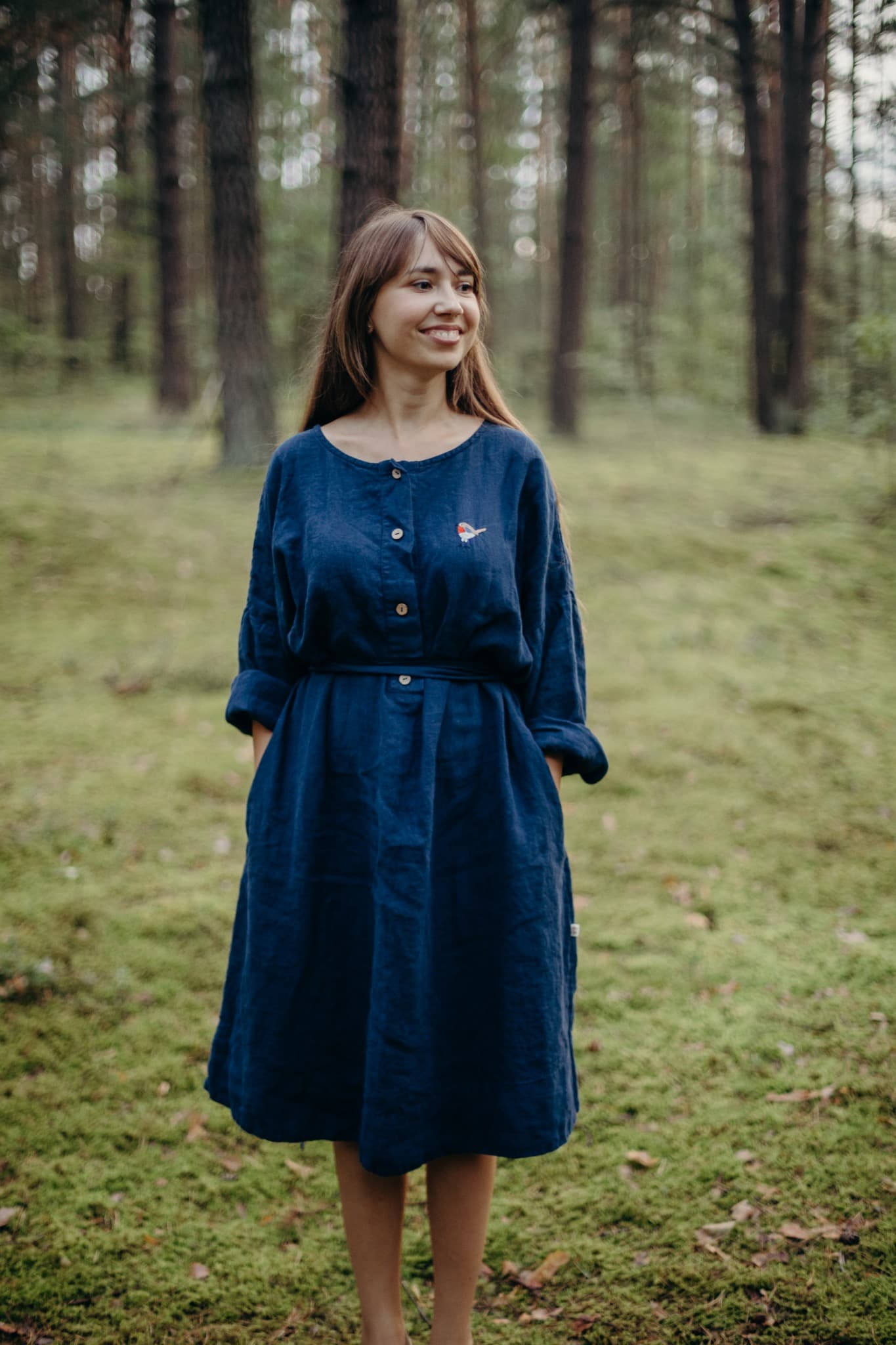 Dress Helen with Long Sleeves – La Petite Alice