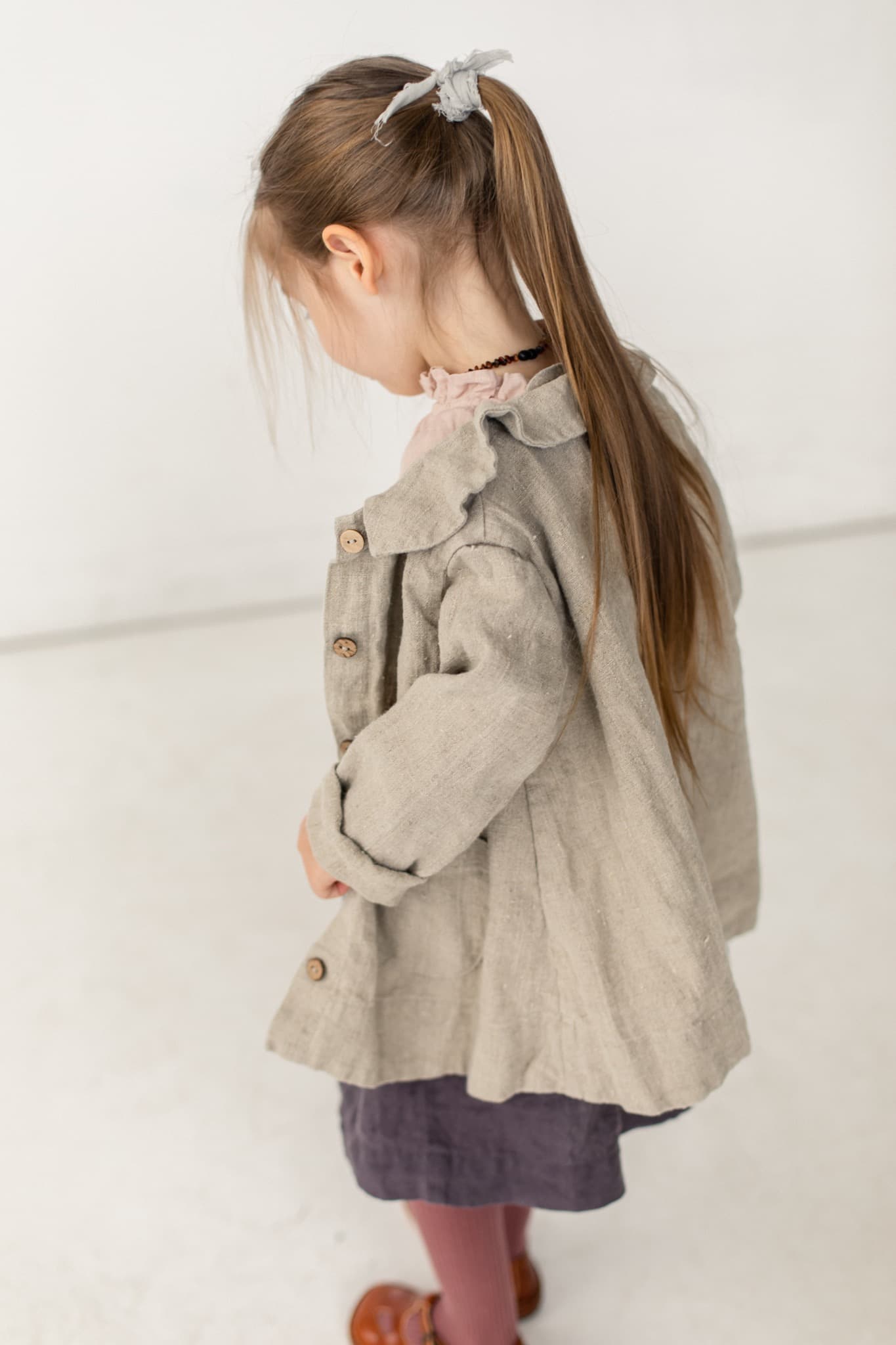Linen Jacket Willow – La Petite Alice