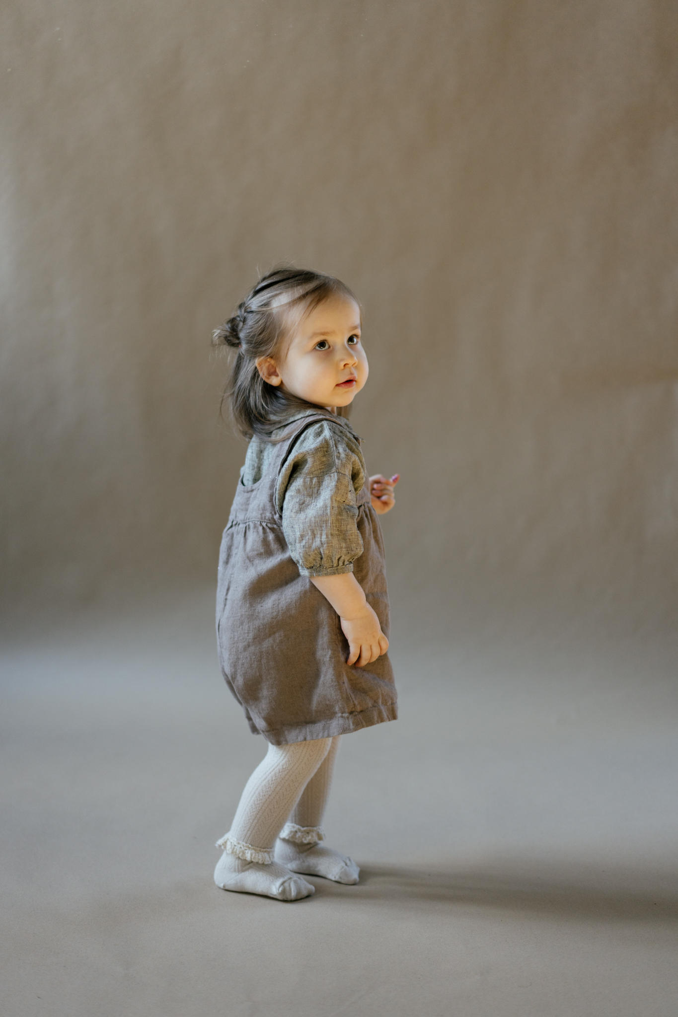 Linen Culotte Pants Leonie for Kids Optional Embroidery 