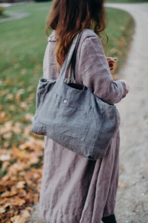 Bicolor Tote Bag Honey