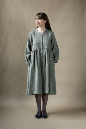 Warm Dress Birdie with Bishop Sleeves