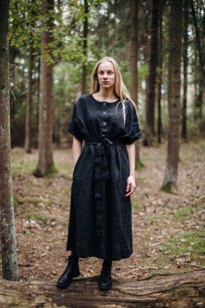 Dress Helen with Short Sleeves