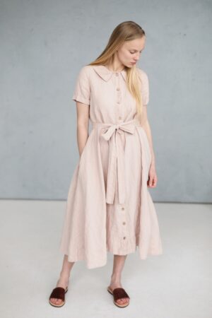 Dress Norah with Short Sleeves