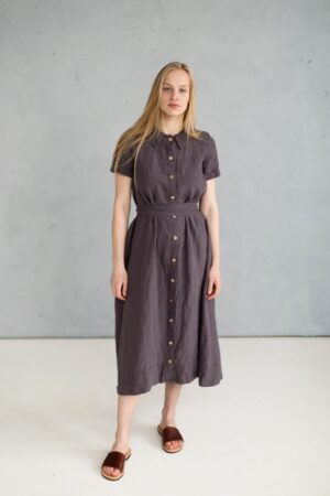 Dress Norah with Short Sleeves