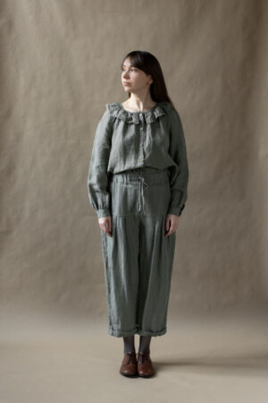 Shirt Evelyn with Shirring Cuffs