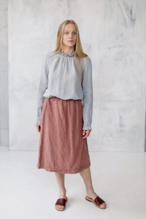 Oversized Ruffle Tunic Layla with Long Sleeves