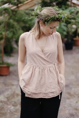 Sleeveless Blouse-Vest Sofy