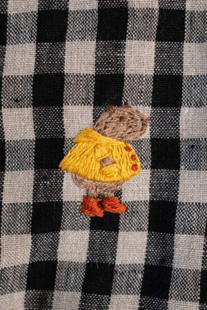 Capybara Raincoat (3x3.9cm)