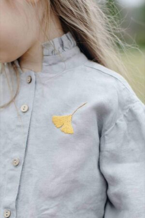 Ginkgo Leaf (3.8x5.5cm)